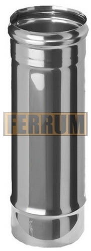 Дымоход 0,5м FERRUM (430/0,8 мм) ф150