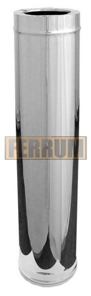 Сэндвич FERRUM 1м (430/0,8мм + нерж.) Ф200х280